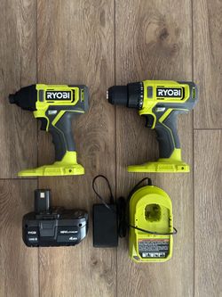 Ryobi ONE+ 18V Drill & Impact Driver Combo Set