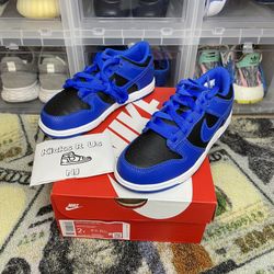 Nike Dunks Low Cobalt Kids Size 2y