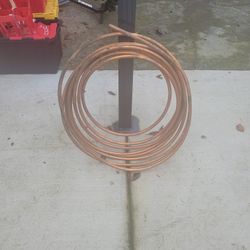 1/2" Soft Copper Tubing. 