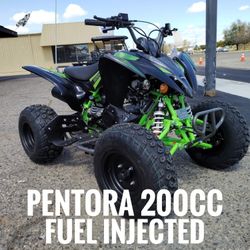 Pentora 200 EFI  $3,195 cash price plus taxes and fees