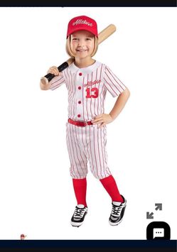 Toddler Baseball Player Costume