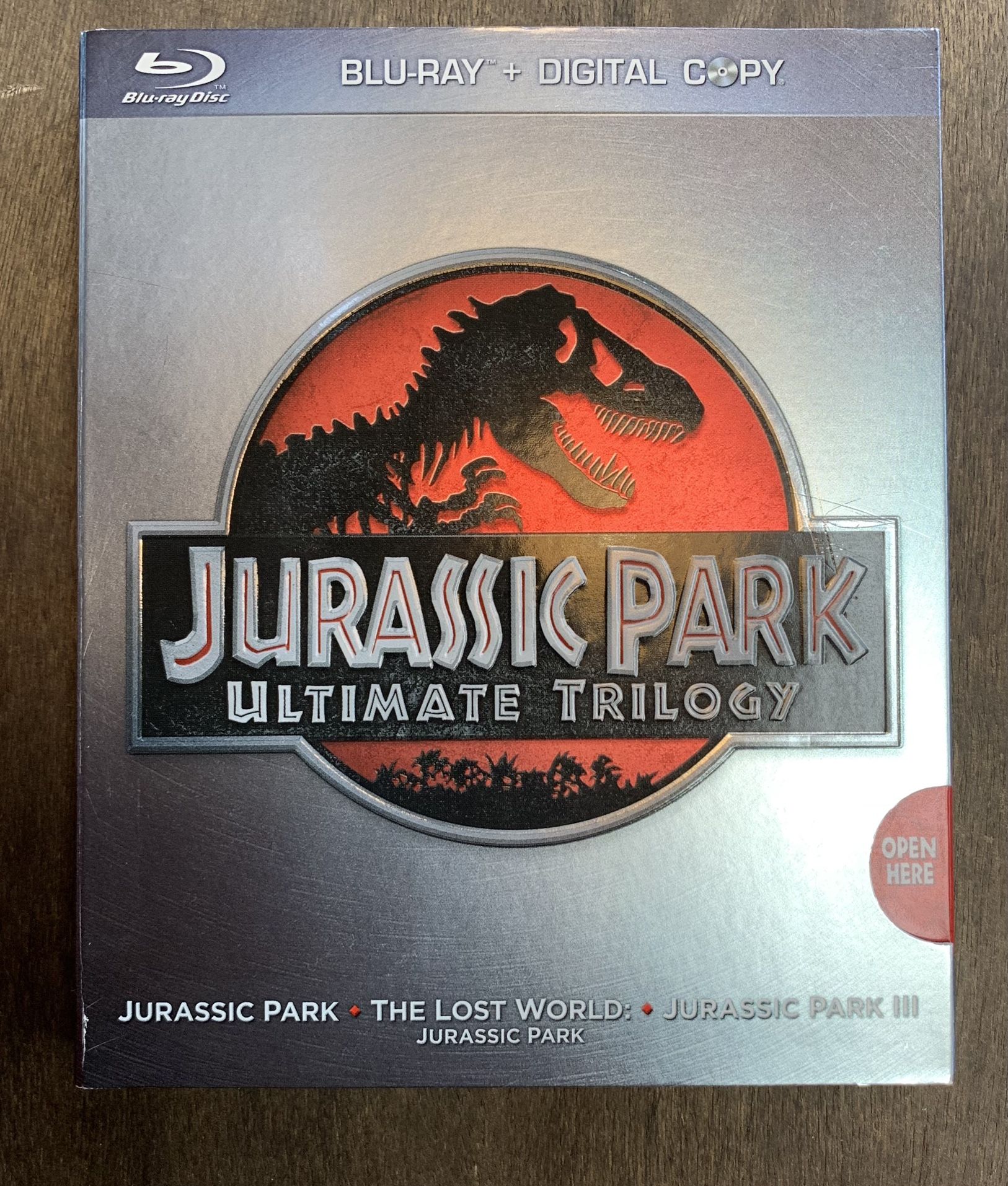 Jurassic Park Ultimate Trilogy Blu-Ray DVD Set