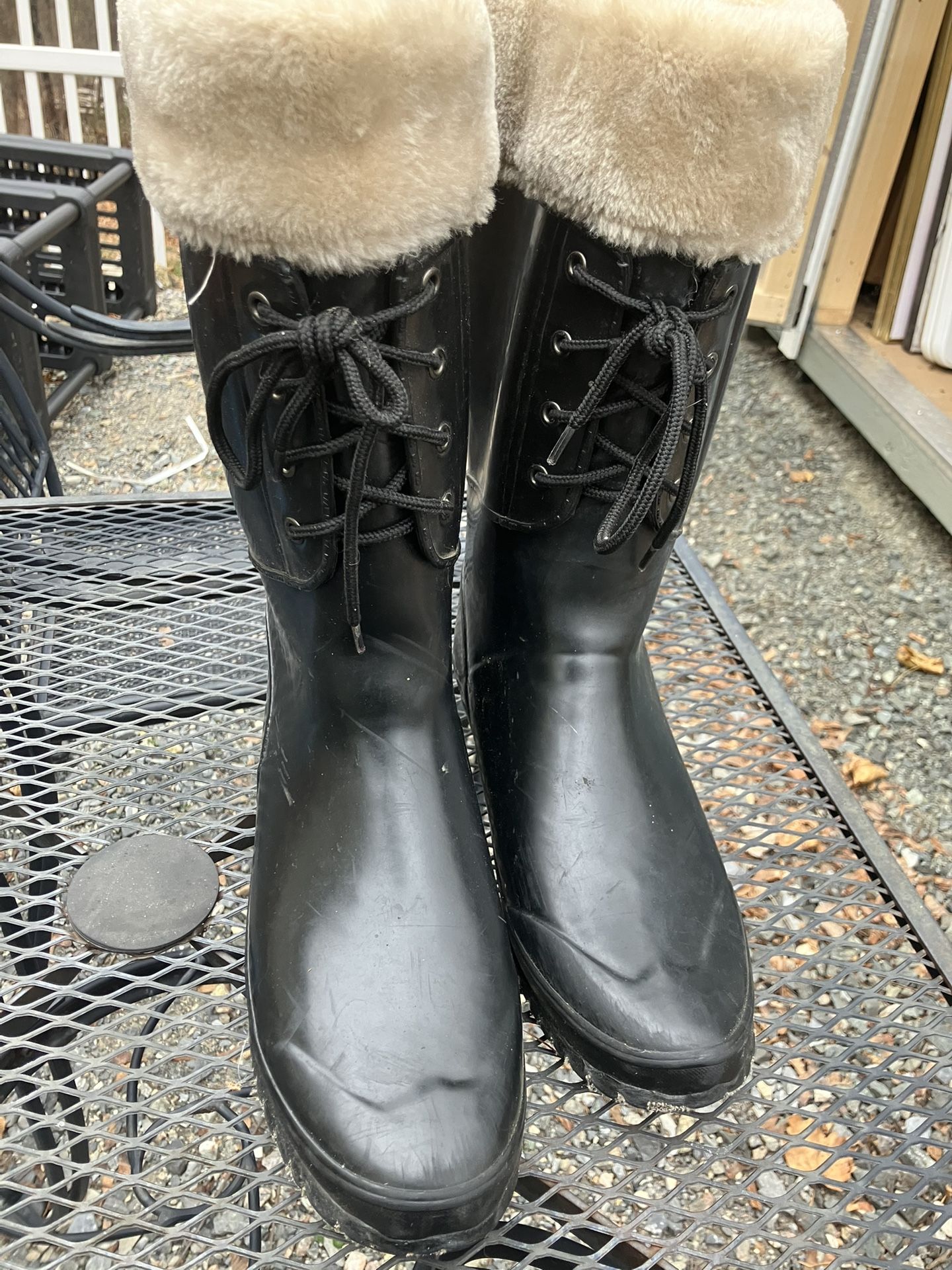 2 Pairs Women’s Boots – Muck Boots (Size 10) + Tingley Rubber Boots (Size 9) – $50 for Both