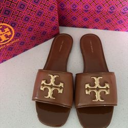 NEW TORY BURCH SLIDES SIZE 9