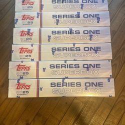  2025 Topps Baseball Series 1 SUPER BOX 