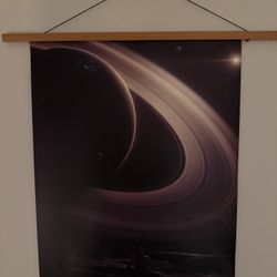 Saturn wall Art Hanging Poster 