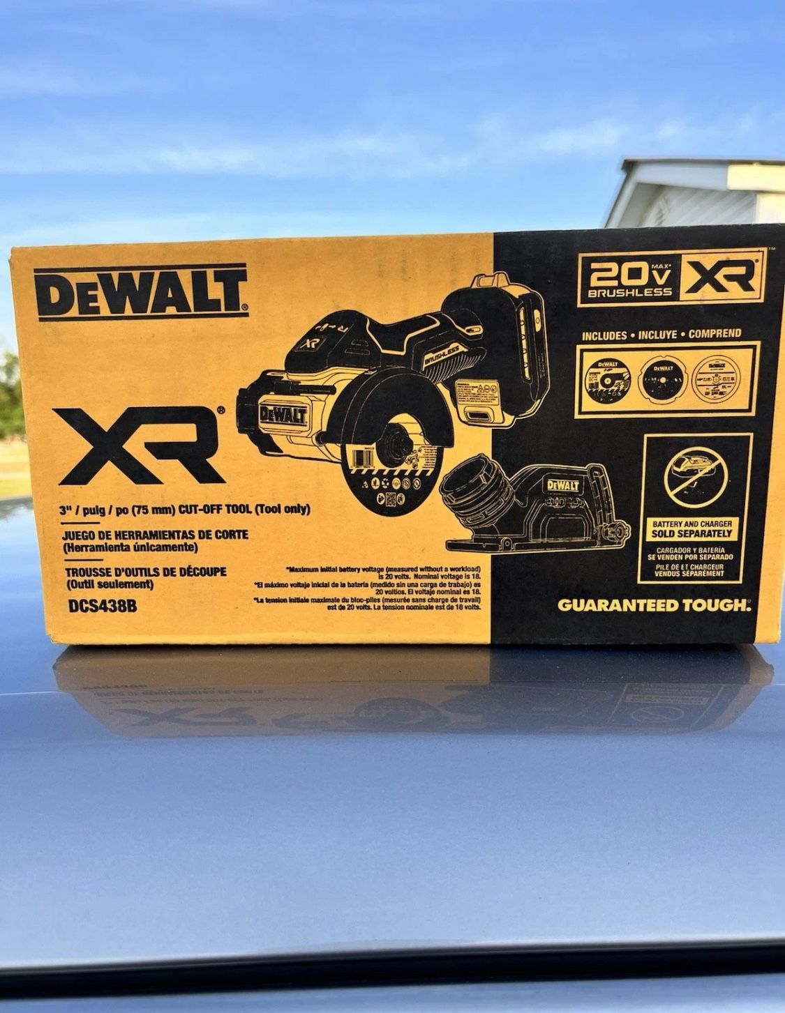 DEWALT 20V MAX XR 3" Brushless Cordless Compact Cut Off Tool