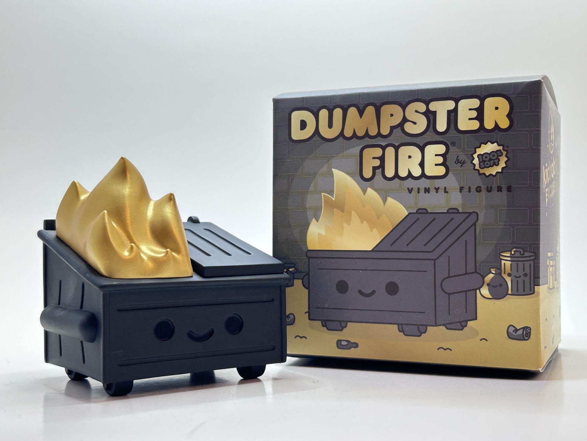 Rare KidRobot 2020 Exclusive Dumpster Fire