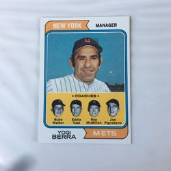 1974 Yogi Berra Card