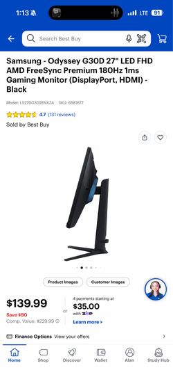 Samsung gaming monitor