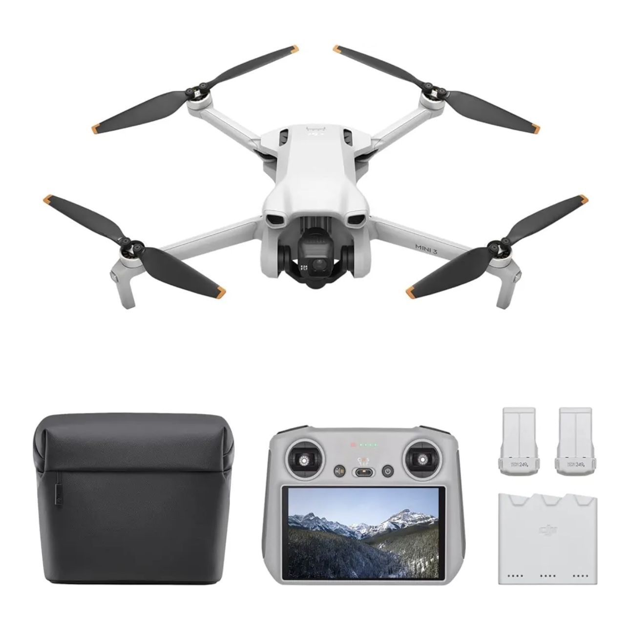 DJI Mini Pro 3 Drone With Controller And Extra Batteries