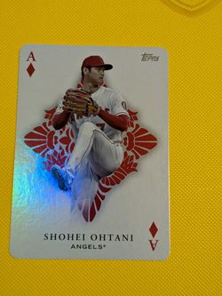 Topps Shohei Ohtani Angels Ace of Diamonds Card