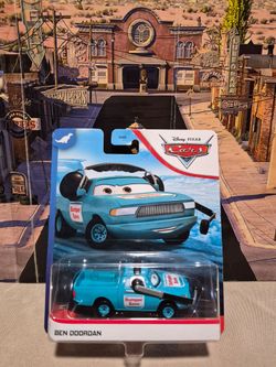 DISNEY PIXAR CARS BEN DOORDAN BUMPER SAVE CHIEF DINOCO 400 SERIES 2020