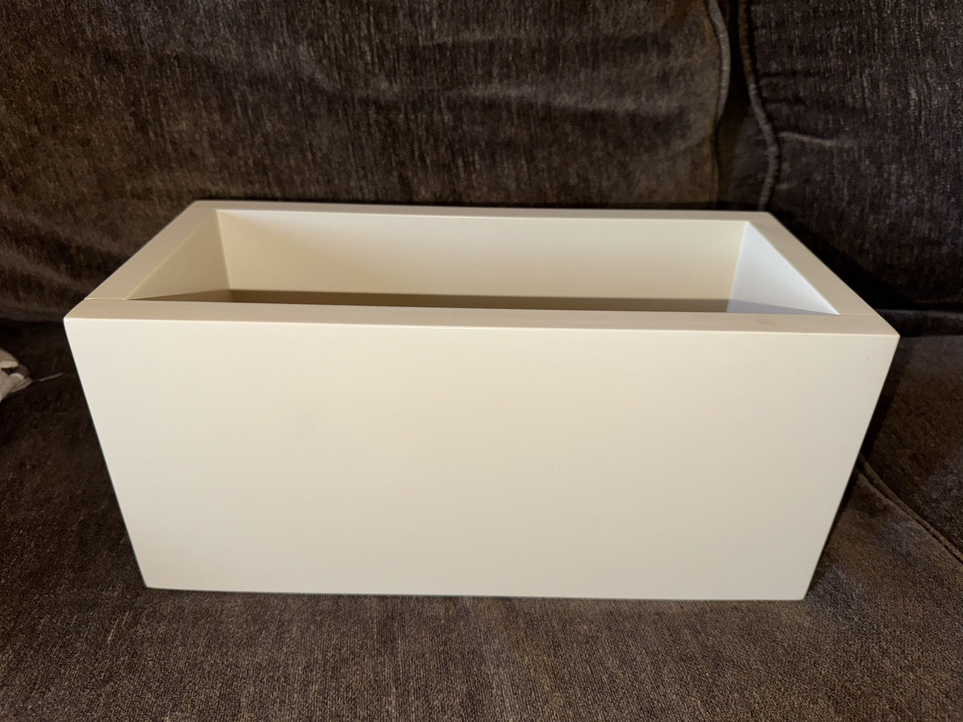 Handcrafted Oak Storage Box - 13”x6”x6”