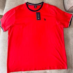 U.S. Polo Assn. Men’s Red Performance T-Shirt – New with Tags – Size XL