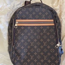 Authentic Louis Vuitton Backpack Damier Brown