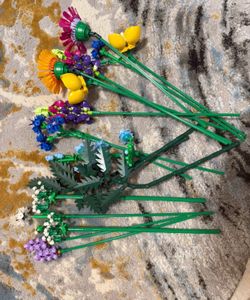 Lego wild flowers bouquet set