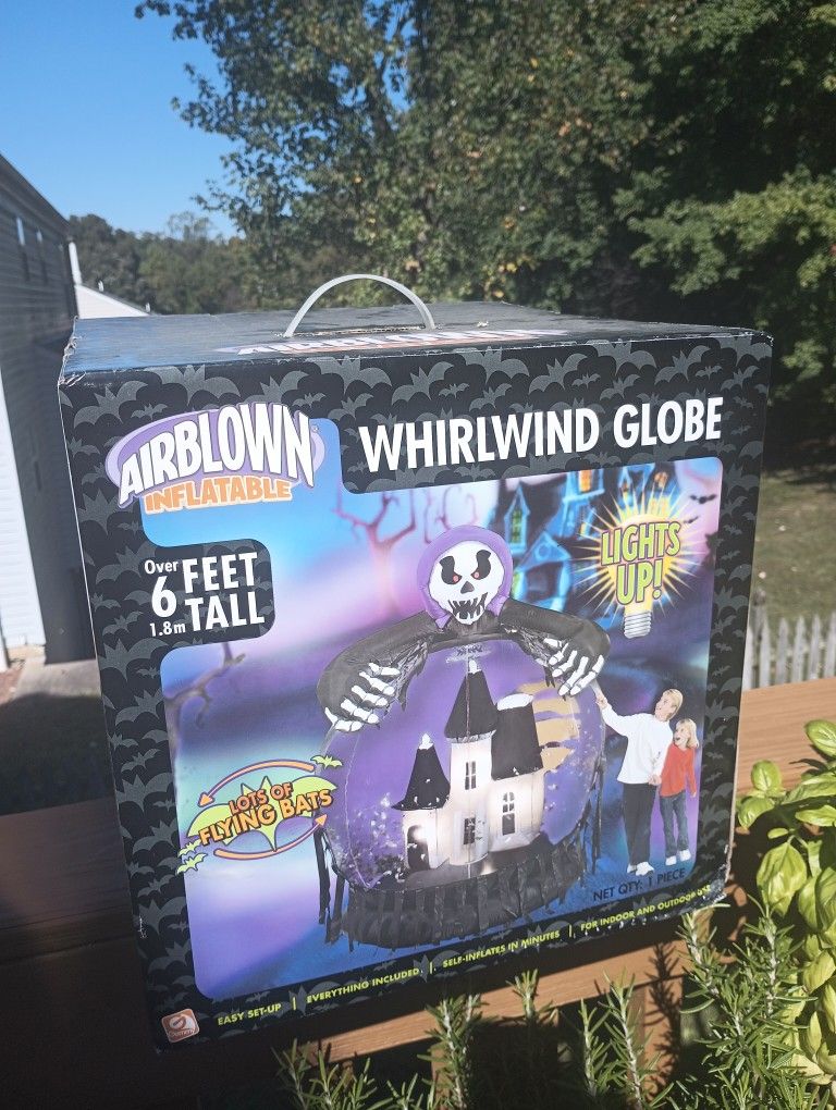 Halloween Inflatable Whirlwind Globe