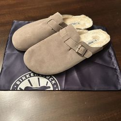 Birkenstock Furry Clogs 