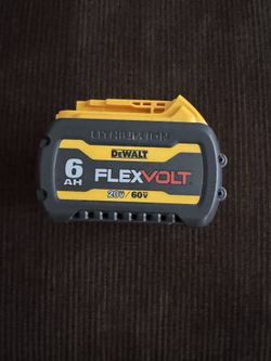 Dewalt flexvolt battery 6ah new