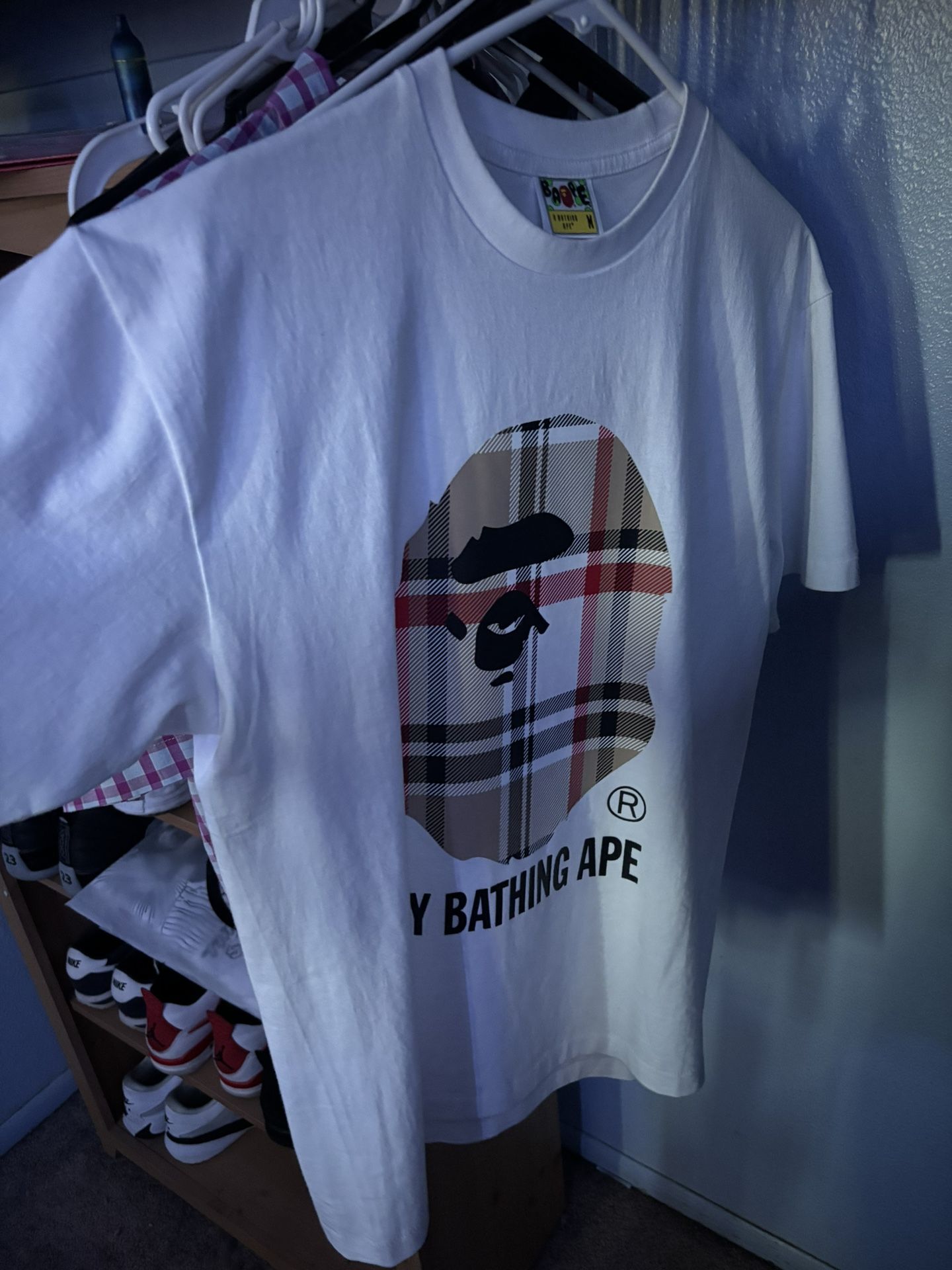 Bape tees (worn once)