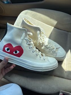 comme de garçon High Top Chucks Size 9