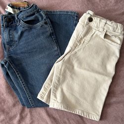 Boys Slim Jeans / Shorts Size 8