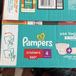 Pampers Size 4 Cruisers 360