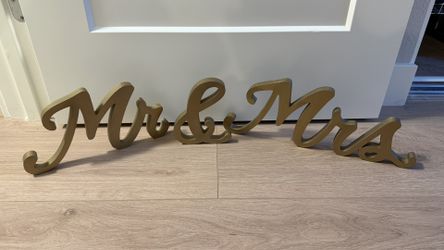 Mr. & Mrs. Wood Letters