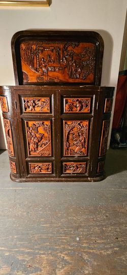 20th-century Chinese bar cabinet