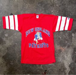 Vintage 80’s Logo 7 New England Patriots Football Jersey