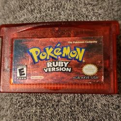 Pokemon Ruby (GB Advance)