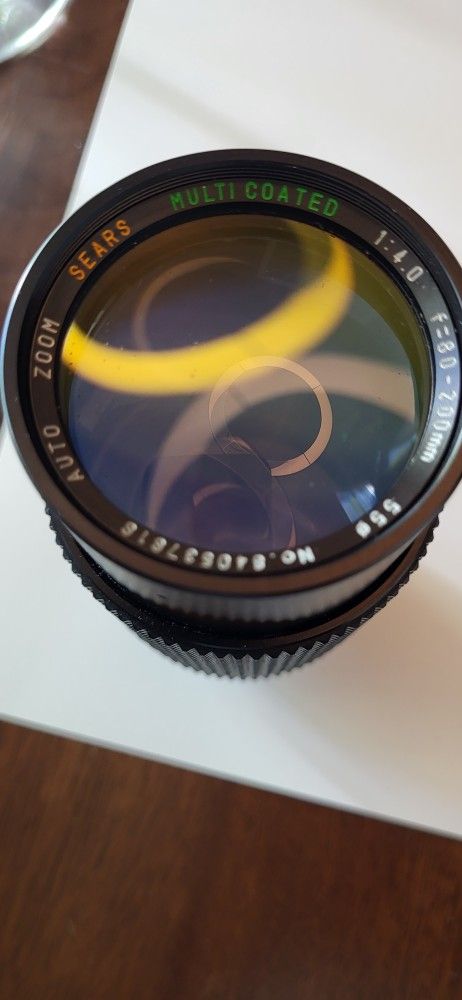 Pentax K-MOUNT Auto Sears 80-200 Zoom