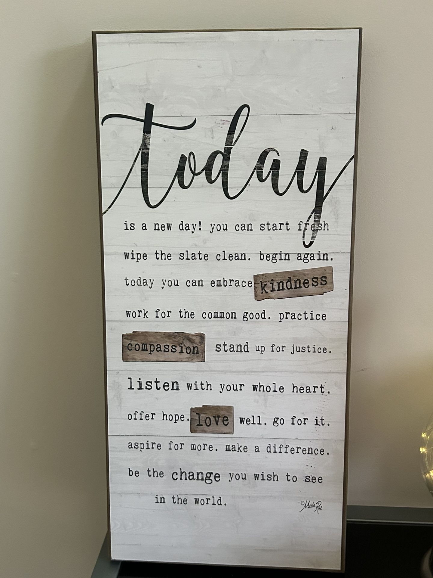 Farmhouse decor