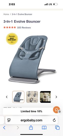 Ergo baby 3-In-1 Evolve Bouncer