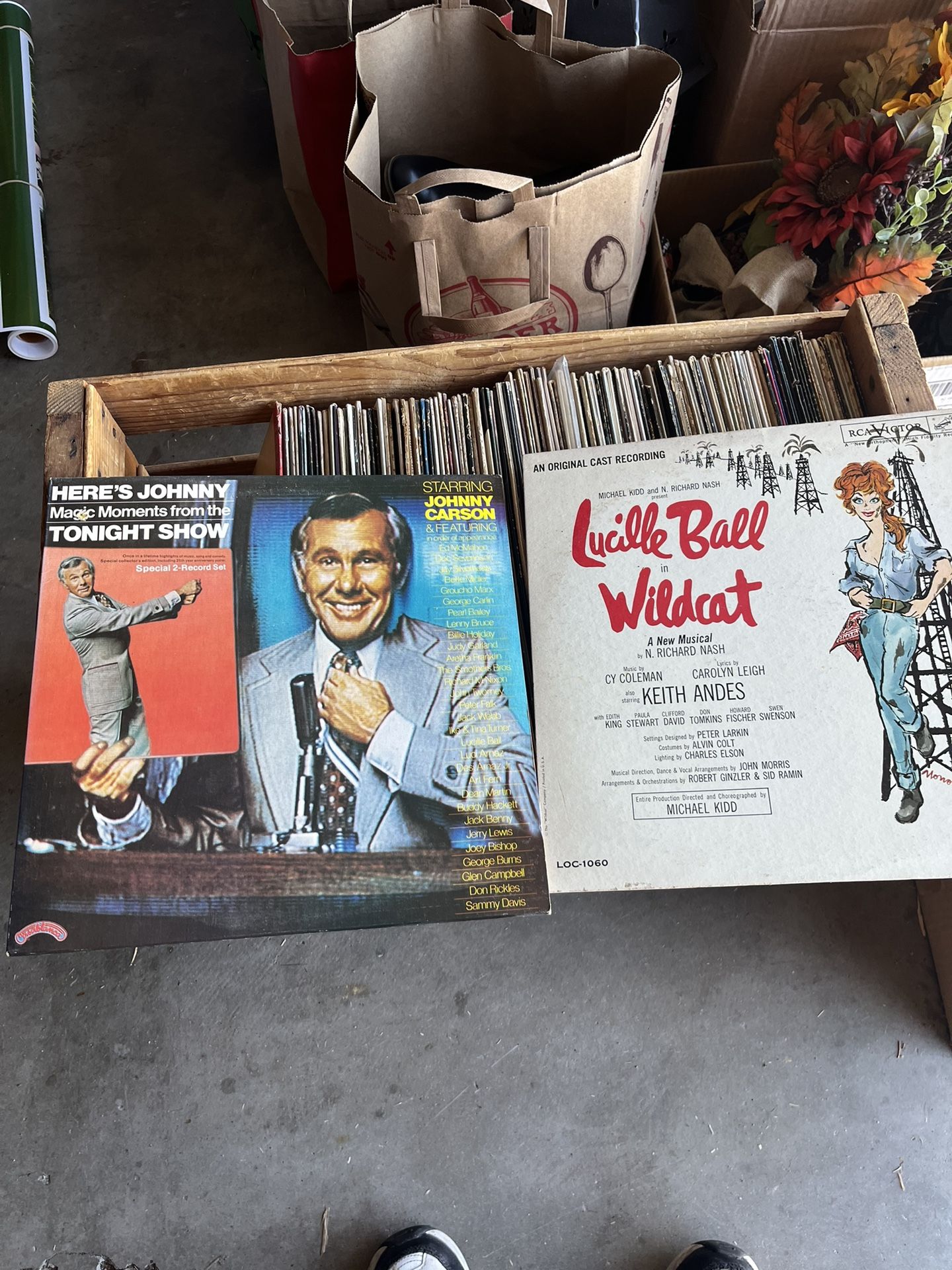 Vinyl Record Collection.