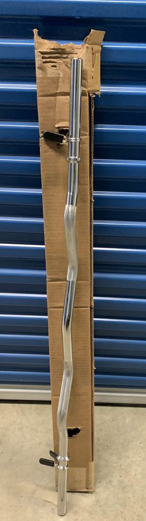 Photo New E-Z Curl Bar 1” Chrome w/ Clamps - Make An Offer
