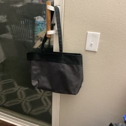 Extra large black calvin Kline shoulder bag for overnight traveling 