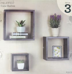 3 Cube Shelves