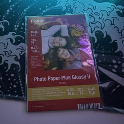 Canon Photo Paper Plus Glossy II