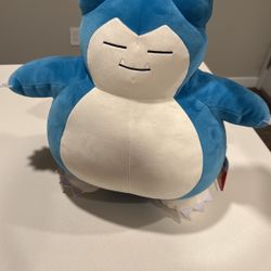 Snorlax Pokemon Plushie LRG