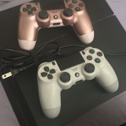PlayStation 4 W/ 2 Controllers 