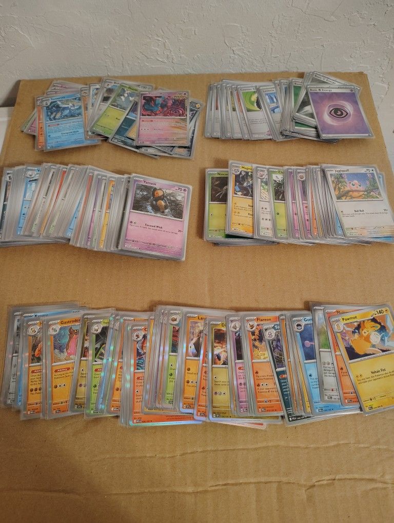 Pokemon Cards Holo Rares+Reverse Holos+Holo Energies+Pokeball Pattern Holos and Holo White Flares