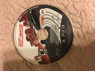 Need for speed most wanted PS3 game