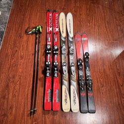 2 Sets of Skis in great shape