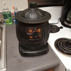 Vintage McCoy Pot Belly Stove Cookie Jar