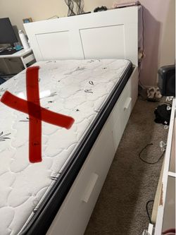 Queen bed frame
