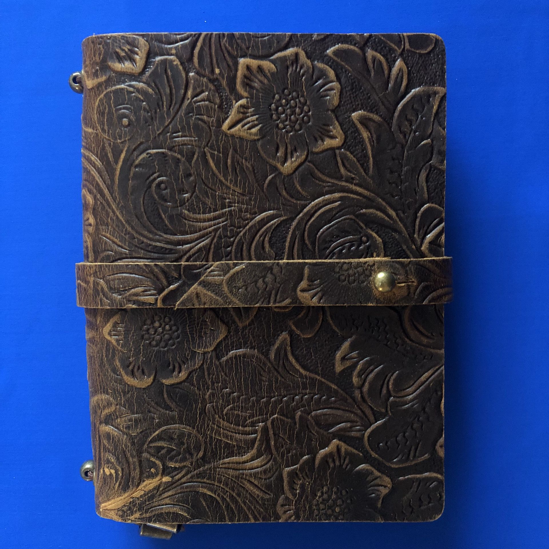 Brown Leather Notepad