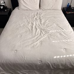 Queen Size Mattress/Bed Frame & Couch 