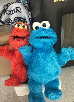 Cookie Monster & Elmo